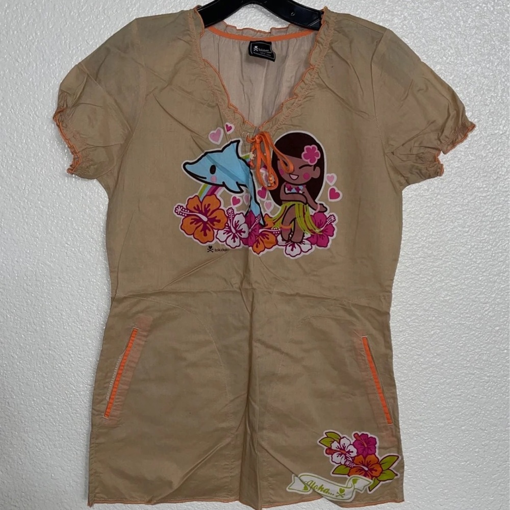 Nursing Scrub Top